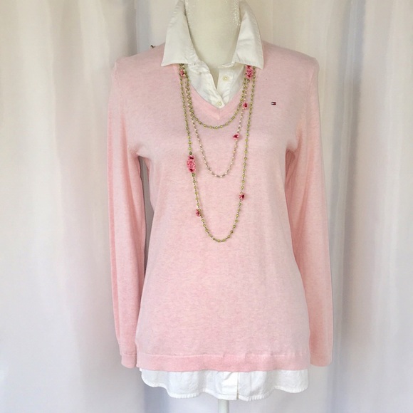 Tommy Hilfiger Sweaters - Layered-look Sweater